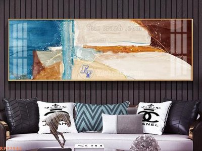 Download file gốc File tranh hiện đại pha lê gương KF97943 (in mica) trong suốt