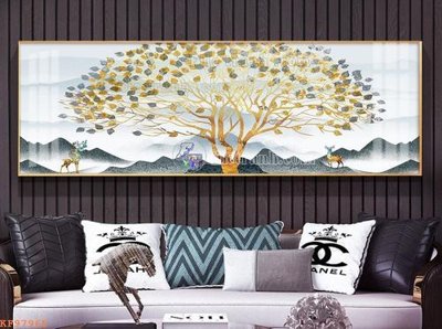 Tải file File tranh hiện đại pha lê gương KF97965 (gốc) làm file tranh quảng cáo