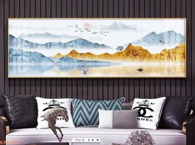 File ảnh File tranh hiện đại pha lê gương KF97972 (gốc) in standee