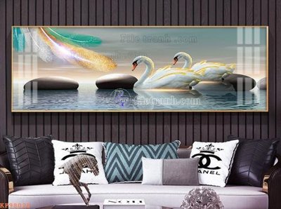 Tải file File tranh hiện đại pha lê gương KF98028 (gốc) làm file tranh quảng cáo