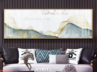 File gốc File tranh hiện đại pha lê gương KF98041 (in ấn) không giới hạn