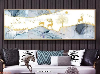 Tải file gốc File tranh hiện đại pha lê gương KF98119 (bản PSD) gốc