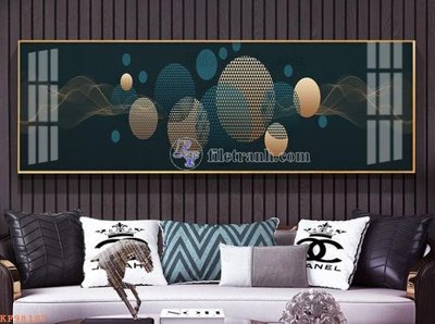 File tranh trang trí File tranh hiện đại pha lê gương KF98187 (tải file gốc)