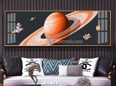 File gốc File tranh hiện đại pha lê gương KF98203 cho in ấn và thiết kế