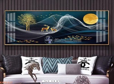 Tải file File tranh hiện đại pha lê gương KF98217 (ảnh gốc) in tráng gương