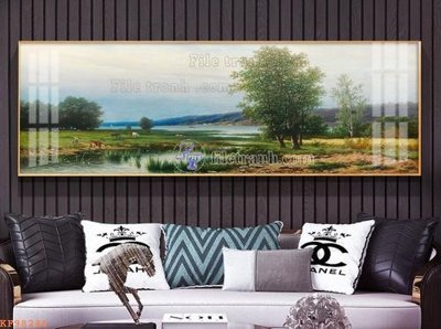 File gốc File tranh hiện đại pha lê gương KF98246 (trang trí) phòng làm việc