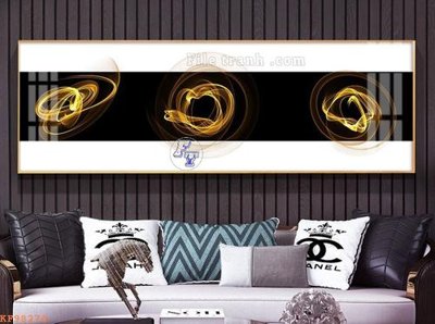 File in trần File tranh hiện đại pha lê gương KF98274 (file gốc) phong thủy