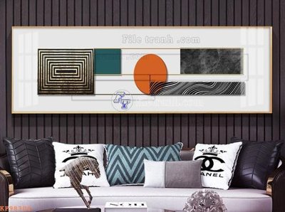 Download file gốc File tranh hiện đại pha lê gương KF98304 (in lụa) cao cấp