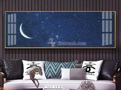 Tải file File tranh hiện đại pha lê gương KF98316 (gốc) làm tranh trang trí