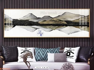 Tải về hình ảnh gốc File tranh hiện đại pha lê gương KF98403 sắc nét