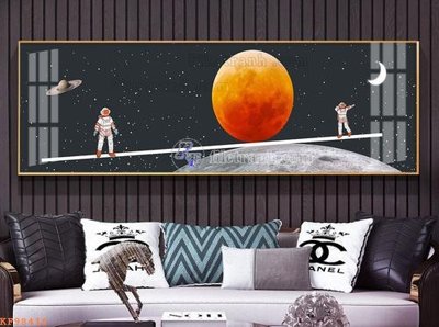 File gốc File tranh hiện đại pha lê gương KF98416 (thiết kế) độc quyền