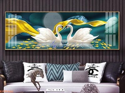 File in trần File tranh hiện đại pha lê gương KF98443 (file gốc) hoa văn 3D