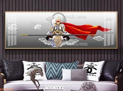 File ảnh File tranh hiện đại pha lê gương KF98514 (gốc) in PP, decal