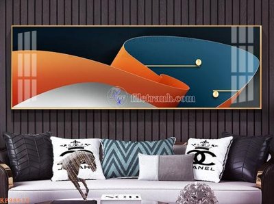 File tranh File tranh hiện đại pha lê gương KF98515 (ảnh gốc) in trần nhà