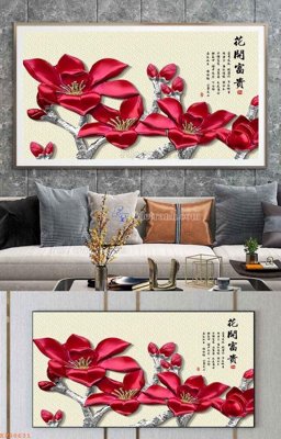 File ảnh File tranh hiện đại pha lê gương KF98631 (gốc) in biển hiệu