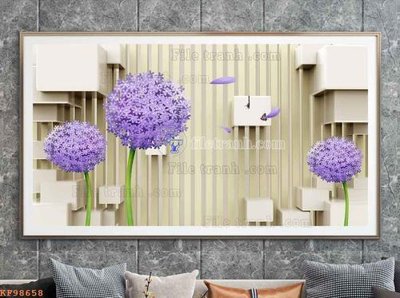 File PSD File tranh hiện đại pha lê gương KF98658 (bản gốc) cho nhà in