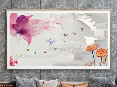 File gốc File tranh hiện đại pha lê gương KF98694 (dành cho quảng cáo)