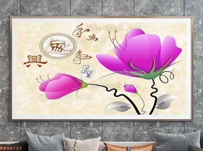 Tải file File tranh hiện đại pha lê gương KF98737 (gốc) làm file in ấn