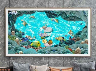 File gốc File tranh hiện đại pha lê gương KF98748 (AI/EPS) cho in ấn