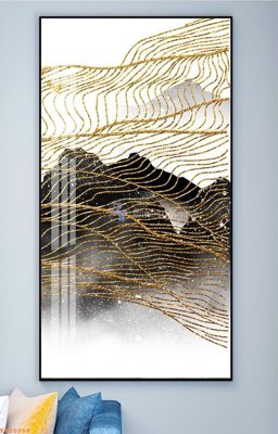 File gốc File tranh hiện đại pha lê gương KF98868 (thiết kế) độc quyền