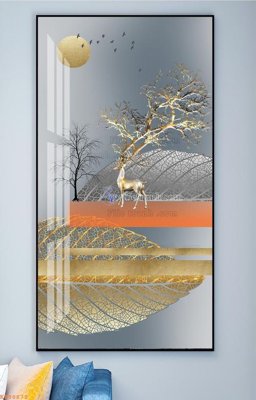 File gốc File tranh hiện đại pha lê gương KF98872 (trang trí) phòng làm việc