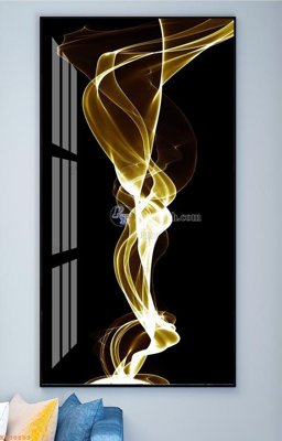 File in trần File tranh hiện đại pha lê gương KF98883 (file gốc) xuyên sáng