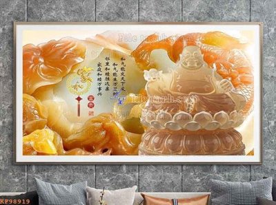 Download file gốc File tranh hiện đại pha lê gương KF98919 (in lụa) nghệ thuật