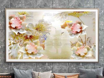 File gốc File tranh hiện đại pha lê gương KF98929 (PNG) trong suốt (transparent)