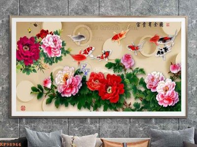 Download file File tranh hiện đại pha lê gương KF98966 (chuẩn in) chất lượng cao