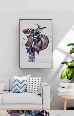 File gốc File tranh hiện đại pha lê gương KF99004 (in ấn) màu sắc trung thực