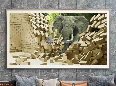 File tranh File tranh hiện đại pha lê gương KF99010 (bản gốc) treo quán cafe