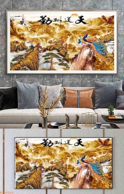 File tranh File tranh hiện đại pha lê gương KF99100 (ảnh gốc) độ nét vượt trội