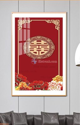 File tranh gốc File tranh hiện đại pha lê gương KF99180 (sắc nét từng chi tiết)