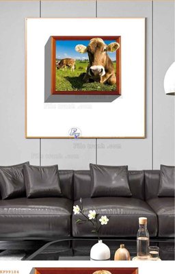 File tranh File tranh hiện đại pha lê gương KF99184 (gốc) phong cách tối giản