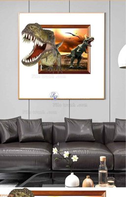 File gốc File tranh hiện đại pha lê gương KF99190 (in lụa) chi tiết cao