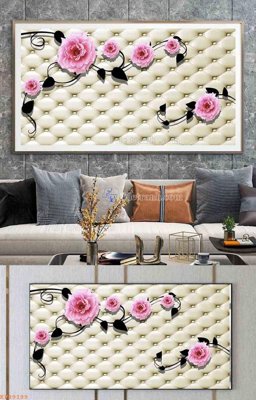 File gốc File tranh hiện đại pha lê gương KF99199 (AI/EPS) cho in ấn