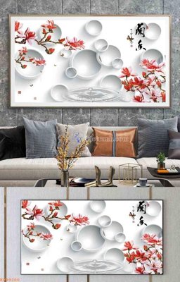 File gốc File tranh hiện đại pha lê gương KF99200 (in mica) cắt laser