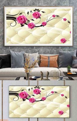 Tải file File tranh hiện đại pha lê gương KF99201 (gốc) chủ đề tôn giáo