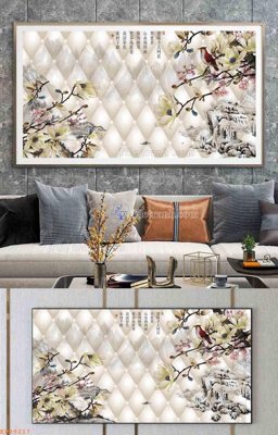 File gốc File tranh hiện đại pha lê gương KF99217 (in ấn) không giới hạn