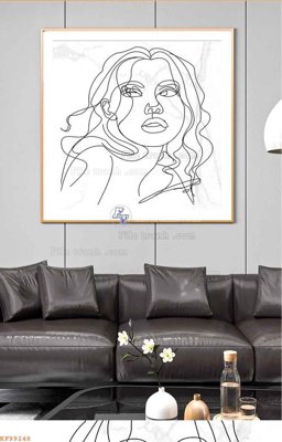 File in lụa File tranh hiện đại pha lê gương KF99248 (hoa văn) File tranh hiện đại pha lê gương KF99248