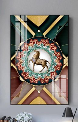 Mua file gốc File tranh hiện đại pha lê gương KF99308 (in ấn) tại Filetranh.com