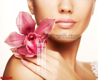 File tranh gốc PSD Tranh trang trí Spa làm đẹp KSPA180 còn nguyên layer