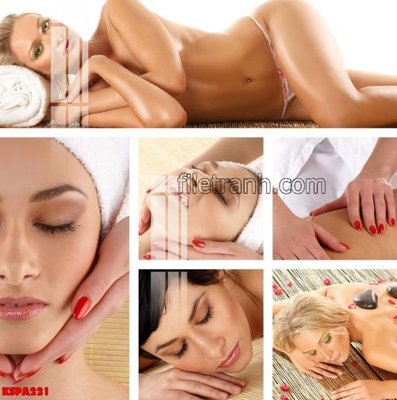Tải file Tranh trang trí Spa làm đẹp KSPA221 (gốc) in trên mọi chất liệu