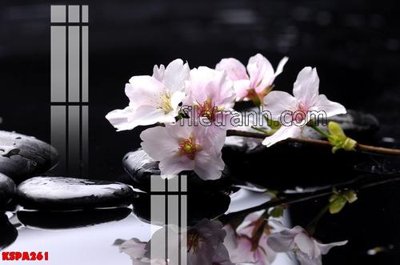 File gốc Tranh trang trí Spa làm đẹp KSPA261 (in lụa) chi tiết cao