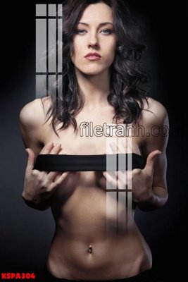 File gốc Tranh trang trí Spa làm đẹp KSPA304 (in 3D) nghệ thuật