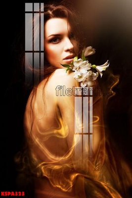 Download file gốc Tranh trang trí Spa làm đẹp KSPA323 (in mica) 3D