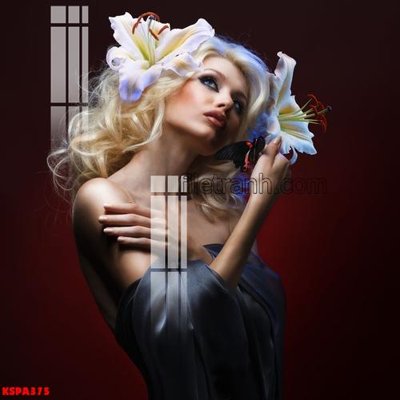 File tranh Tranh trang trí Spa làm đẹp KSPA375 (gốc) chủ đề tĩnh vật