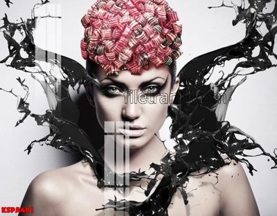 File tranh gốc Tranh trang trí Spa làm đẹp KSPA401 (bản đẹp) độc quyền