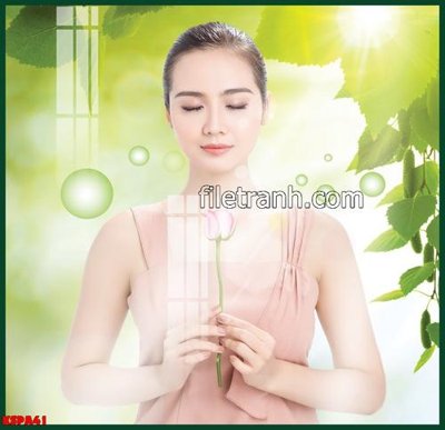 File ảnh Tranh trang trí Spa làm đẹp KSPA41 (gốc) in biển hiệu