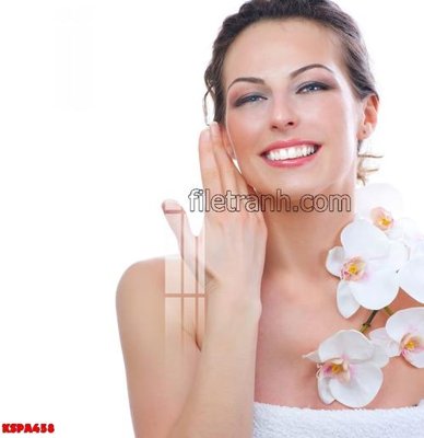 File gốc Tranh trang trí Spa làm đẹp KSPA458 (PSD/TIFF) độ phân giải cao